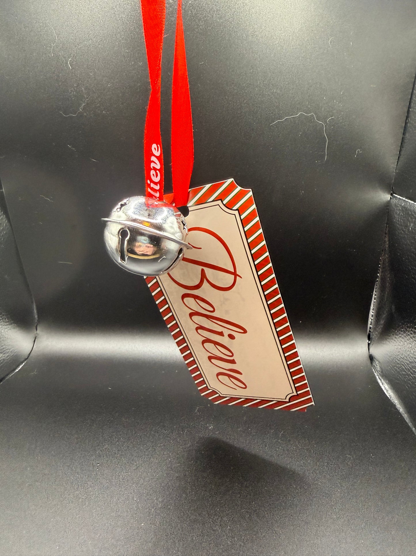 Christmas Santa's Sleigh Bell Ornament