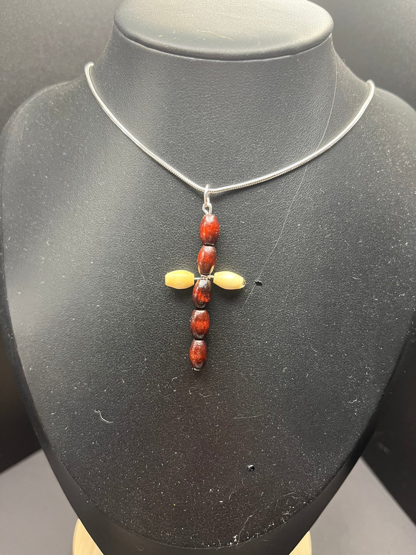 Faithful Reflections Glass Bead Necklace