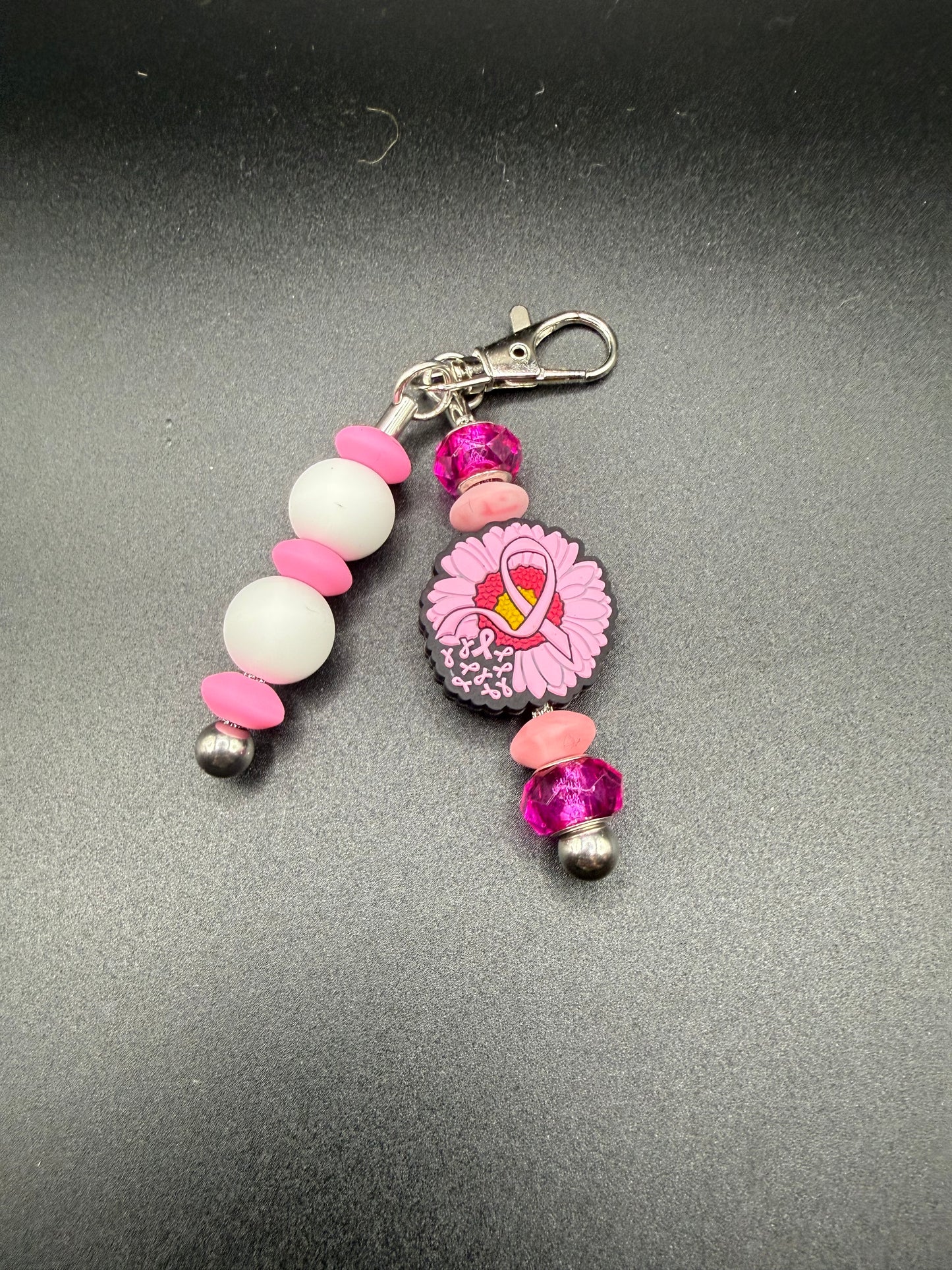 Silicone Bead Keychain