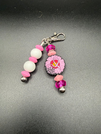 Silicone Bead Keychain