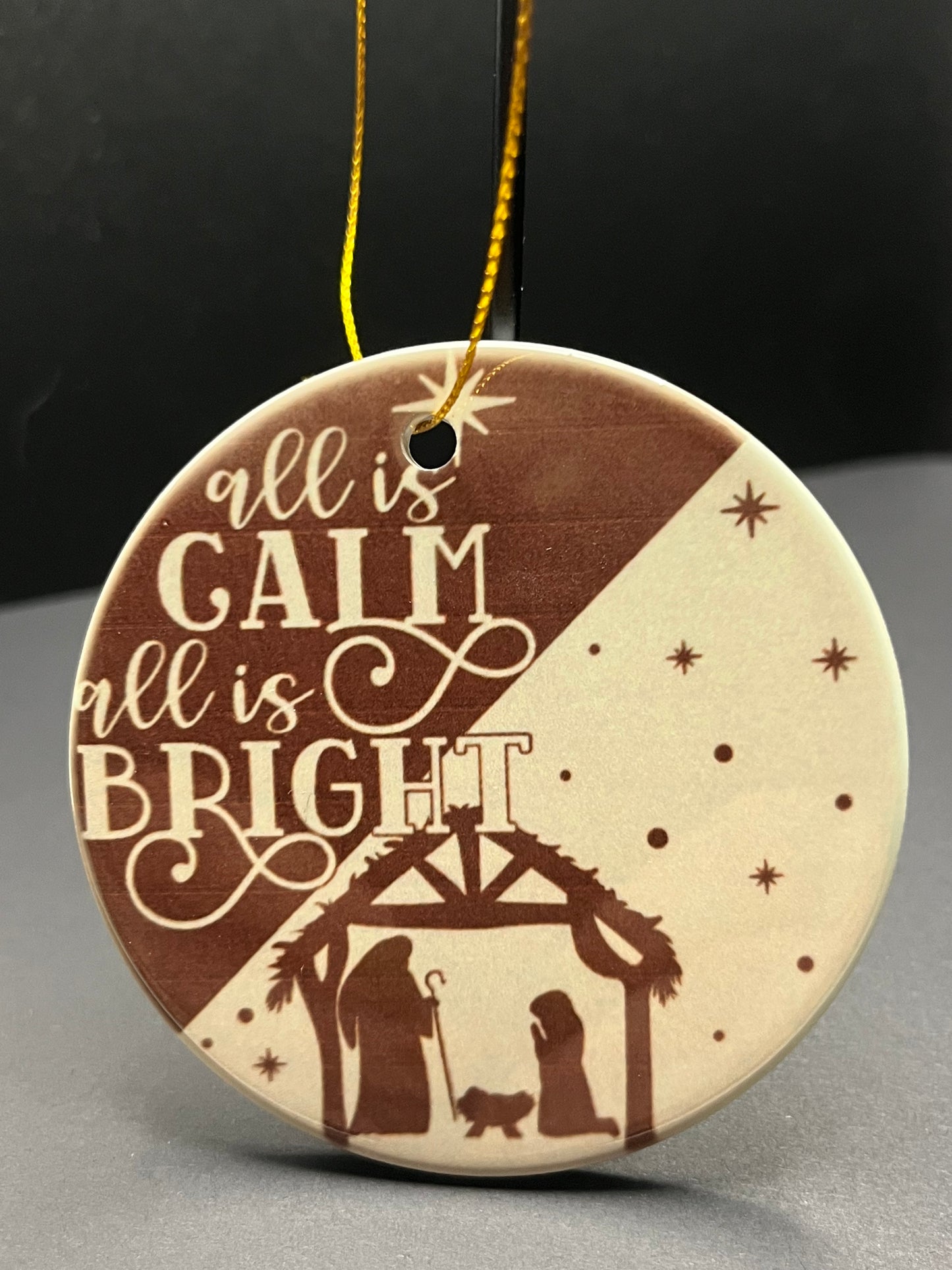 Ceramic Christmas Ornament