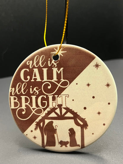 Ceramic Christmas Ornament