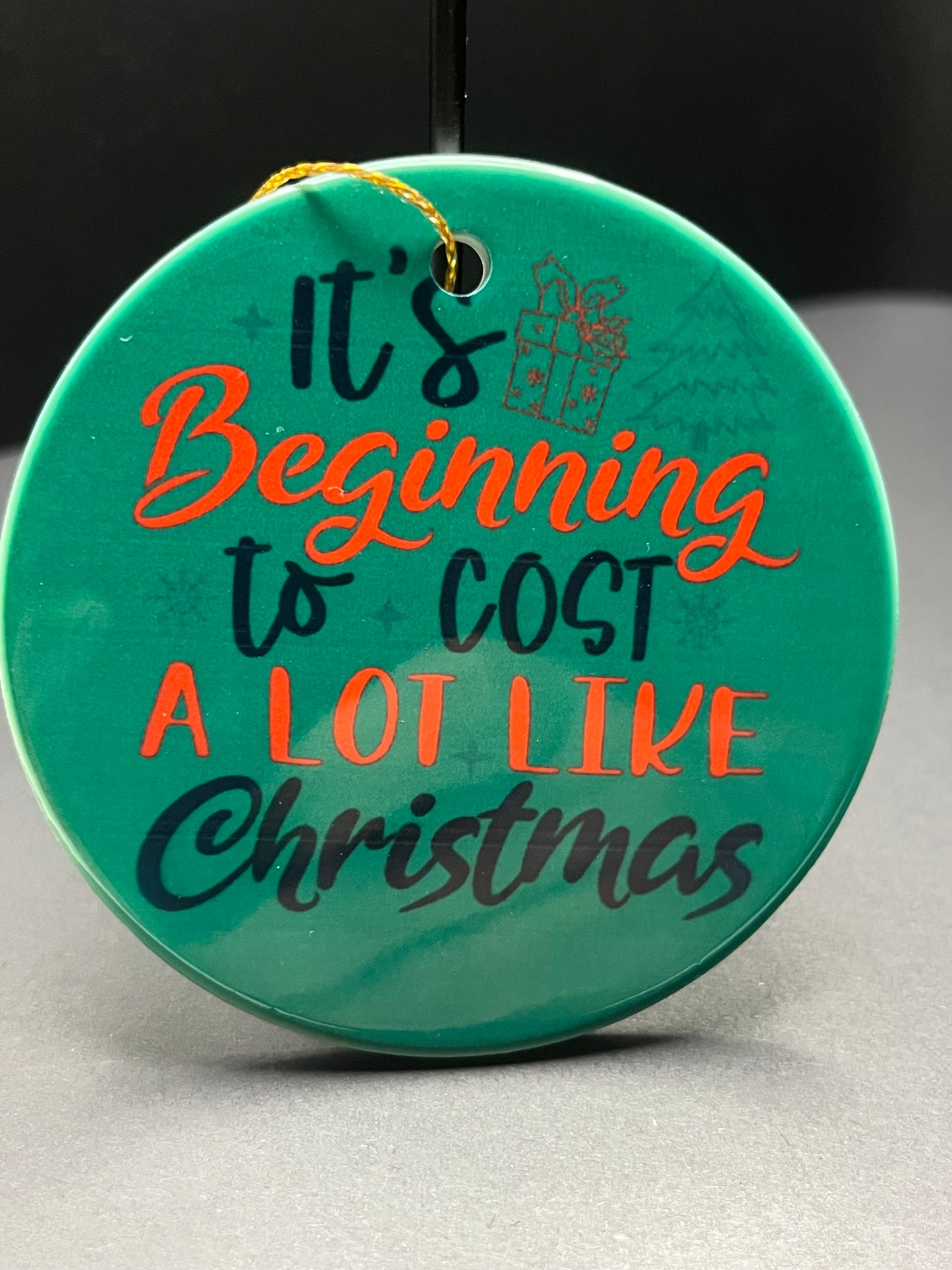 Ceramic Christmas Ornament