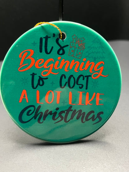 Ceramic Christmas Ornament