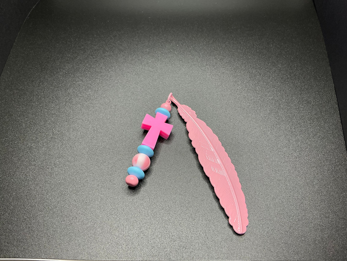 Beaded Feather Bookmark