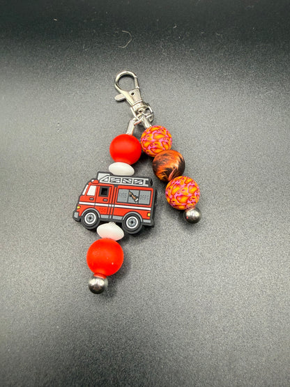 Silicone Bead Keychain