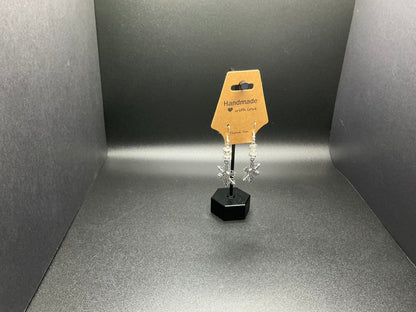 Metal Snowflake Earrings