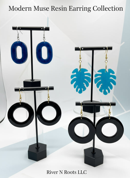 Modern Muse Resin Earring