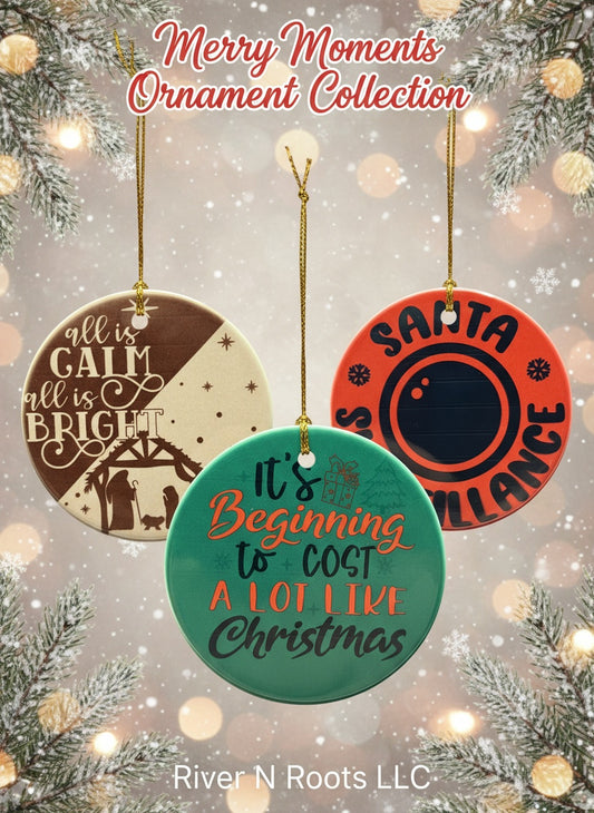 Ceramic Christmas Ornament