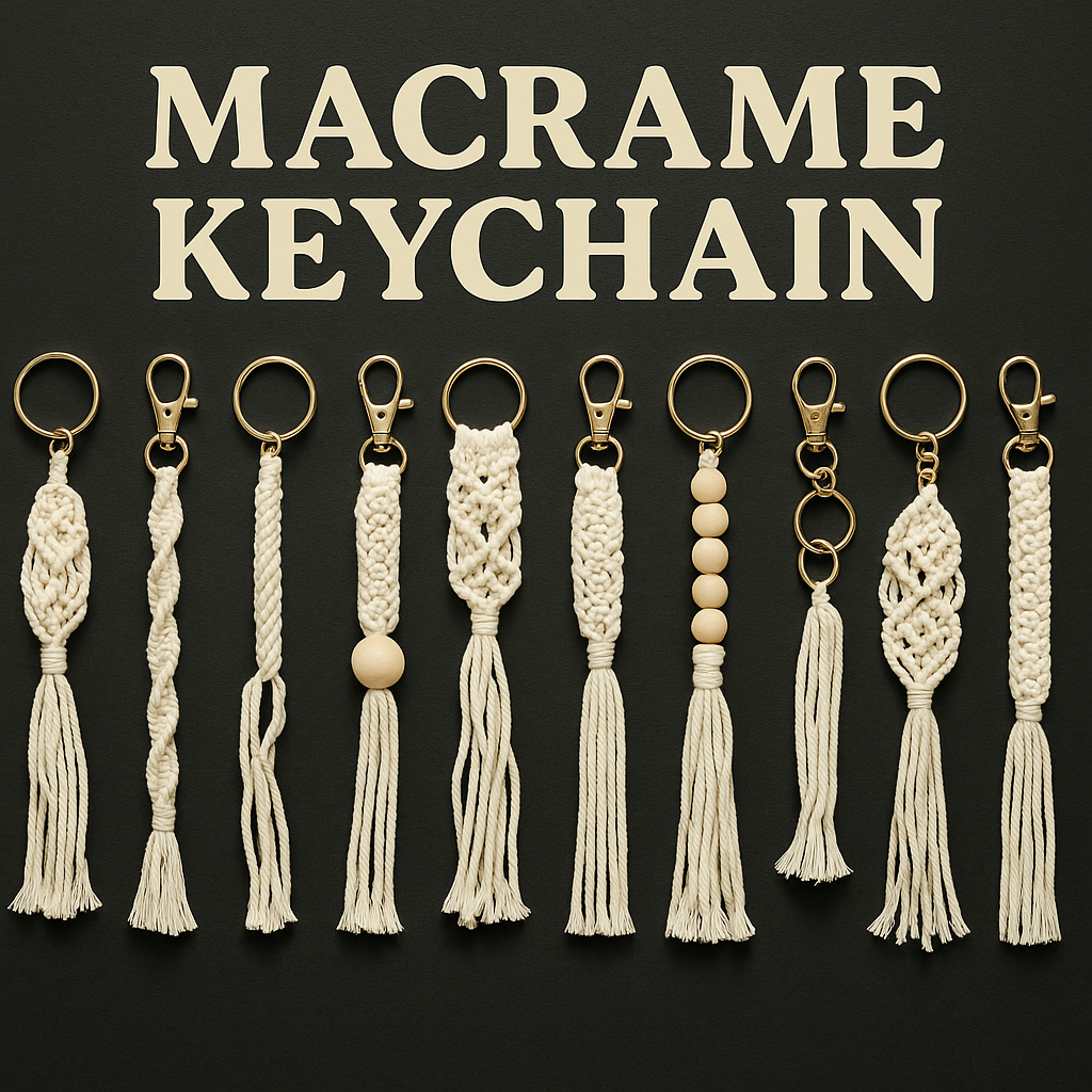 Macrame Keychain