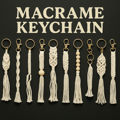 Macrame Keychain