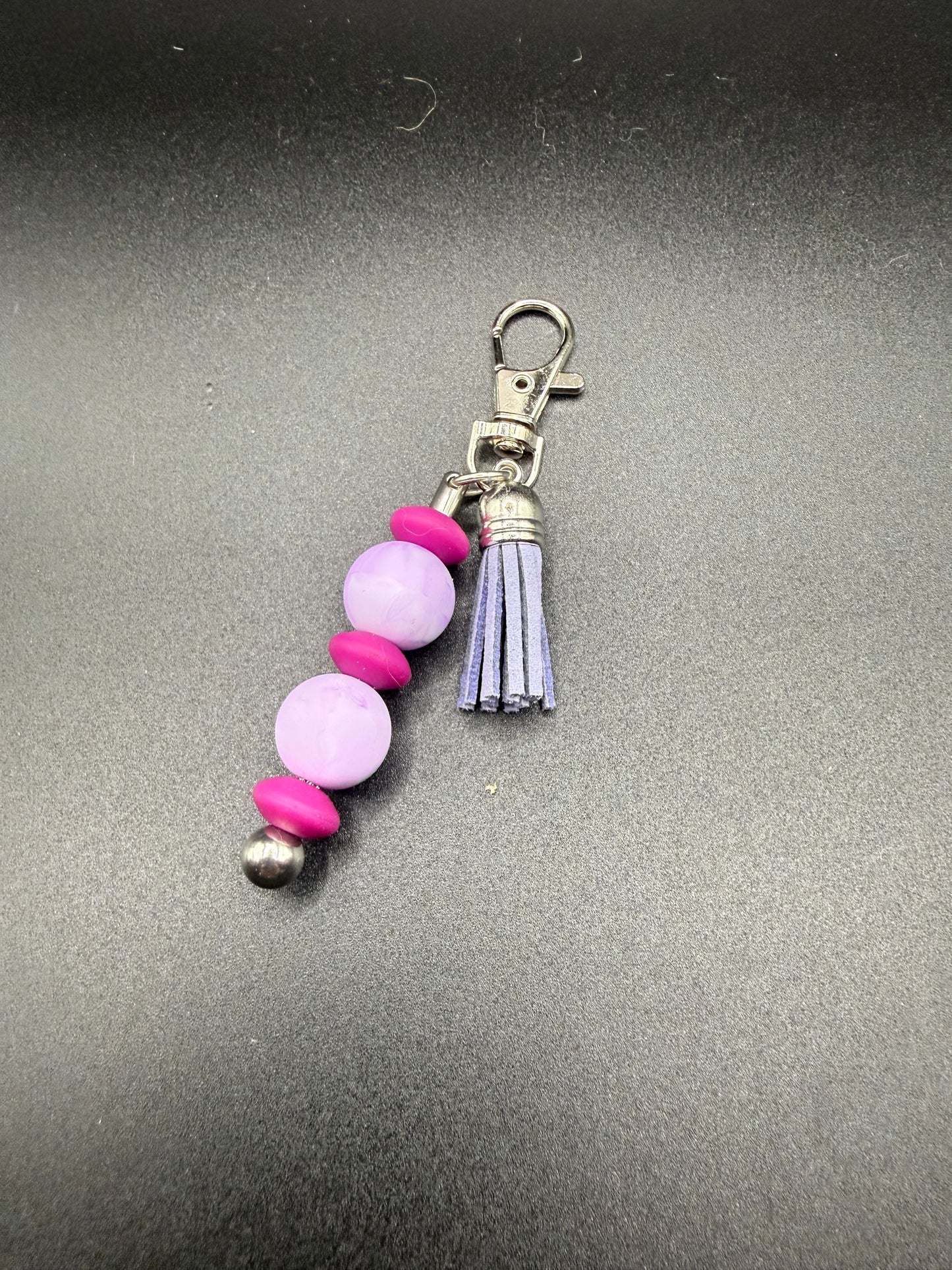 Silicone Bead Keychain