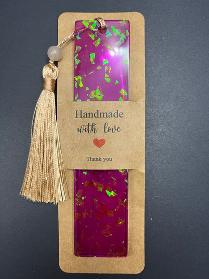 Radiant Resin Bookmarks