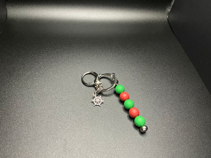 Silicone Bead Keychain