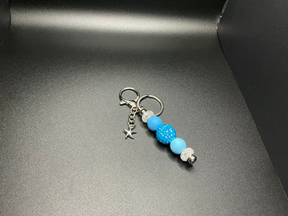 Silicone Bead Keychain