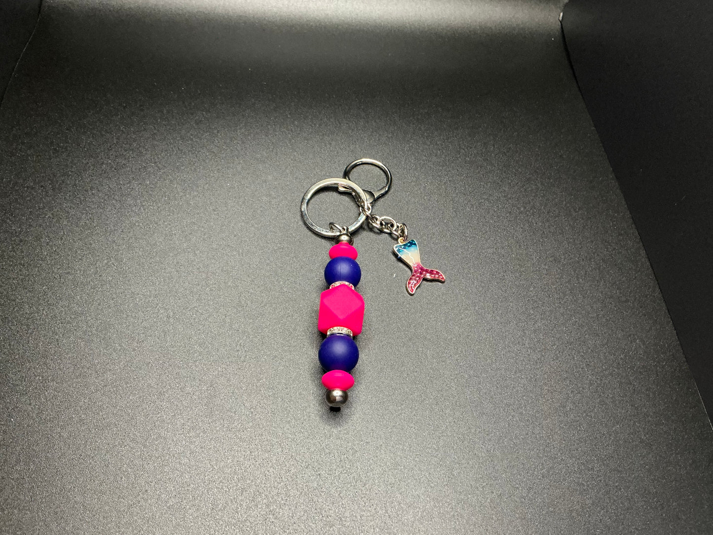 Silicone Bead Keychain