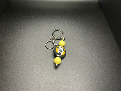 Silicone Bead Keychain