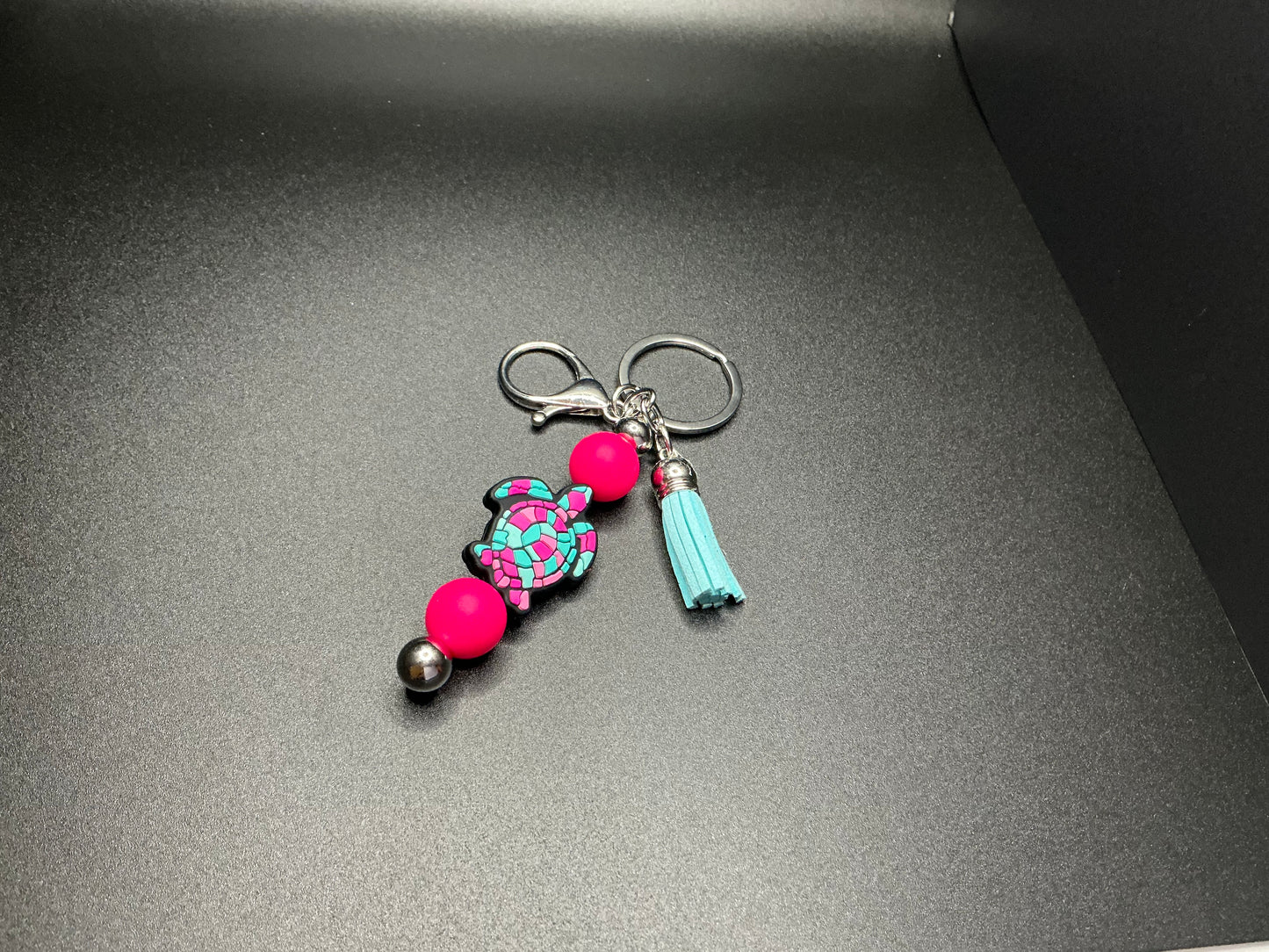 Silicone Bead Keychain