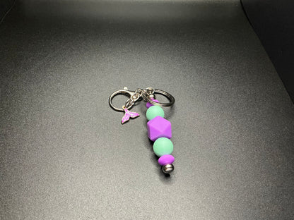 Silicone Bead Keychain