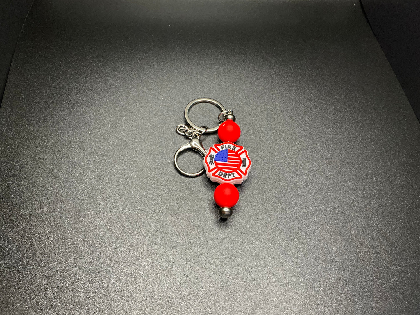 Silicone Bead Keychain