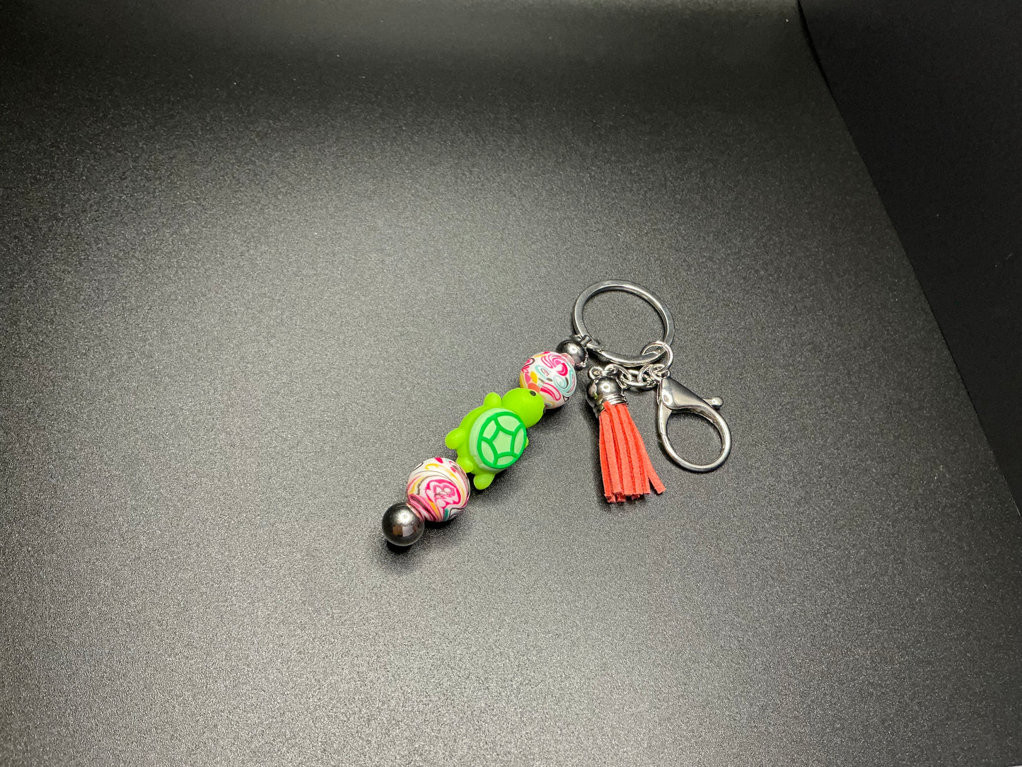 Silicone Bead Keychain