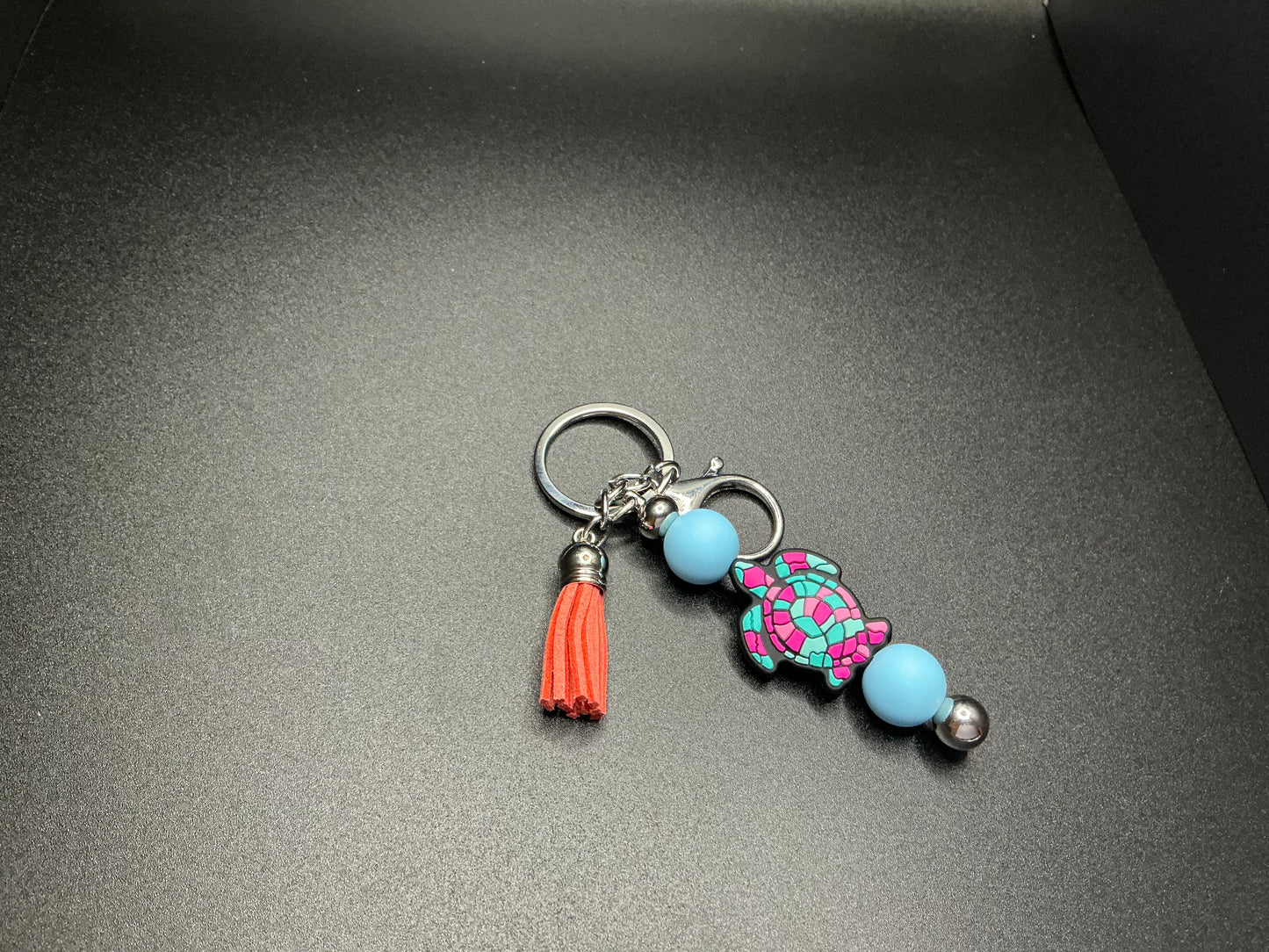Silicone Bead Keychain