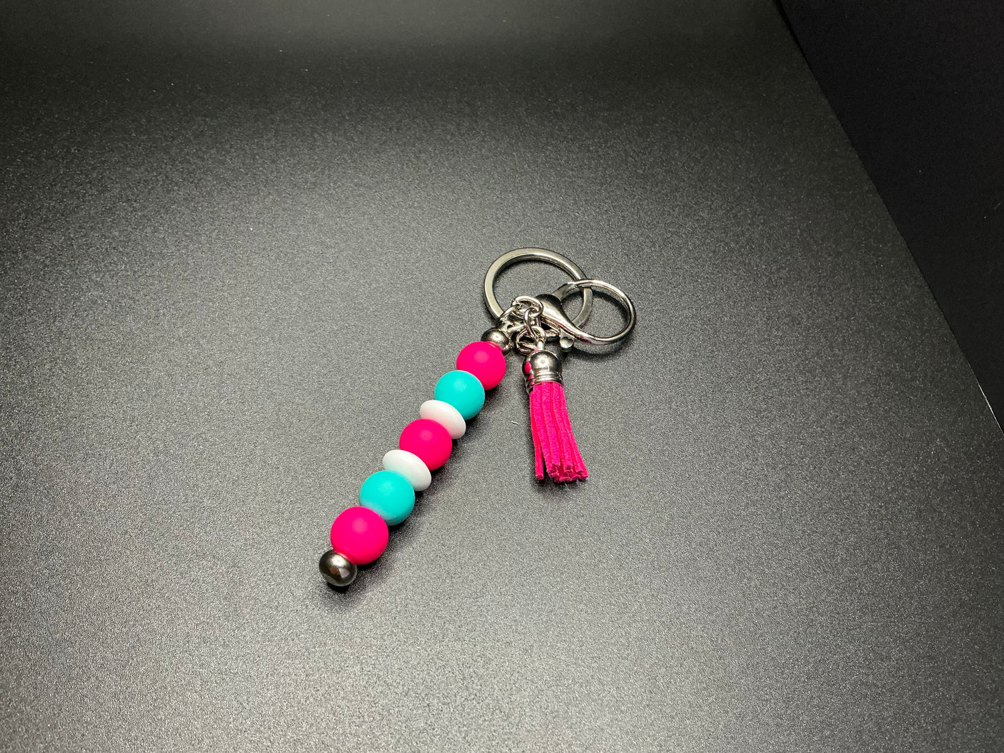 Silicone Bead Keychain
