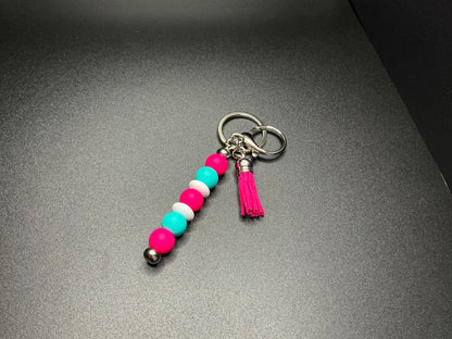 Silicone Bead Keychain