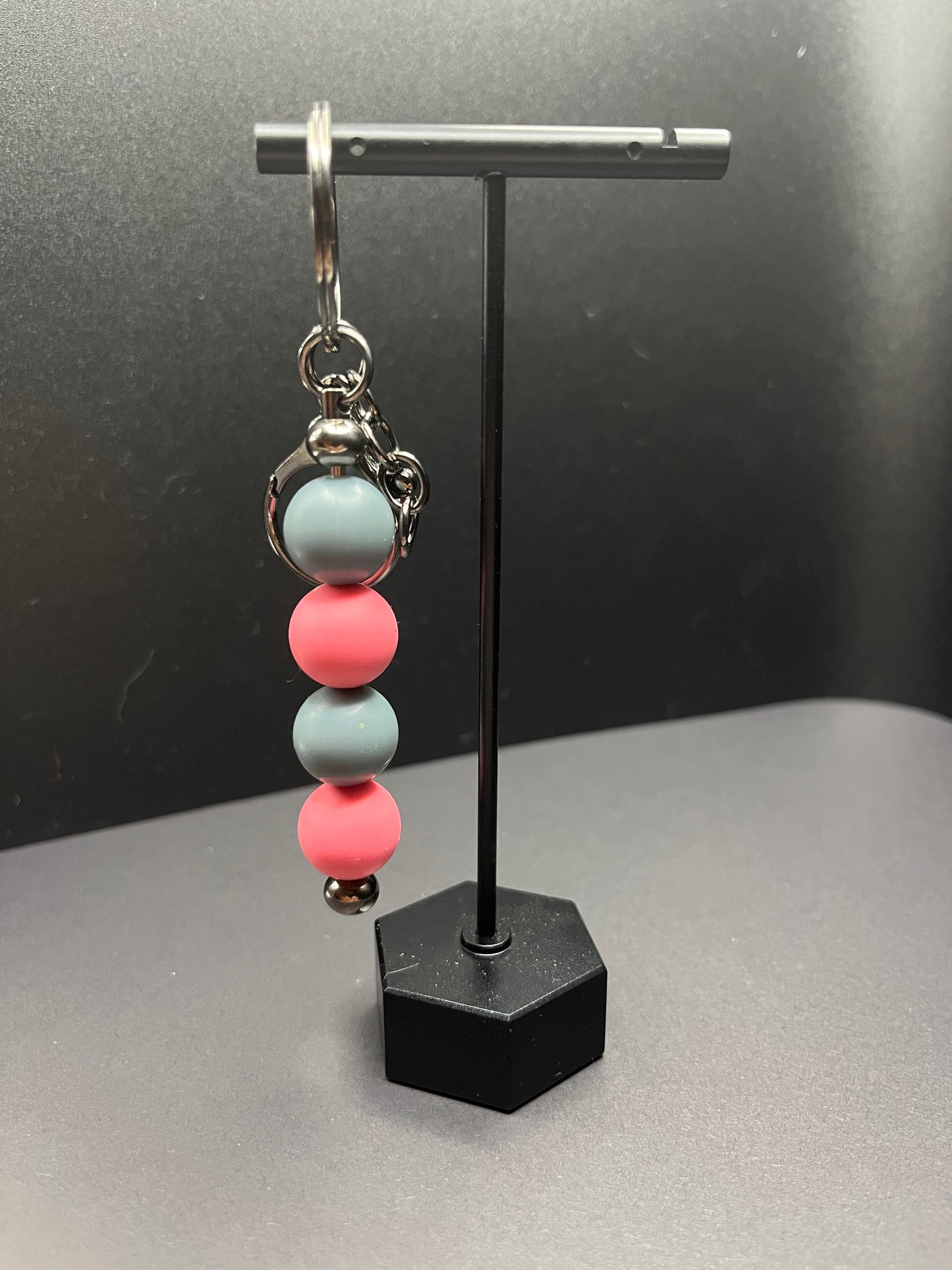 Silicone Bead Keychain